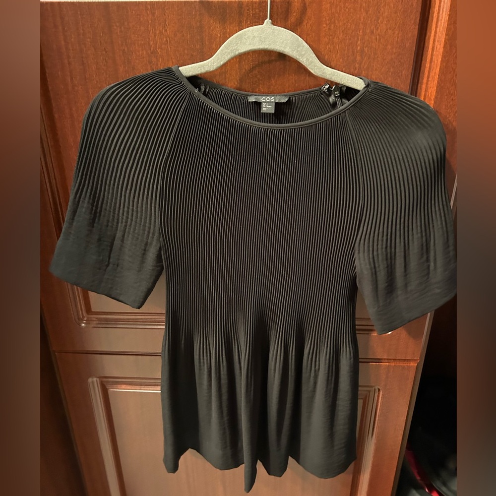 COS pleated shirt